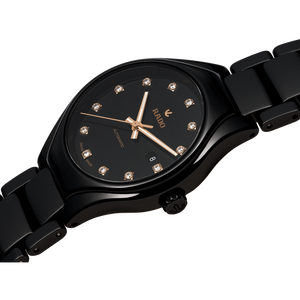 Rado True Black Dial Women 30mm