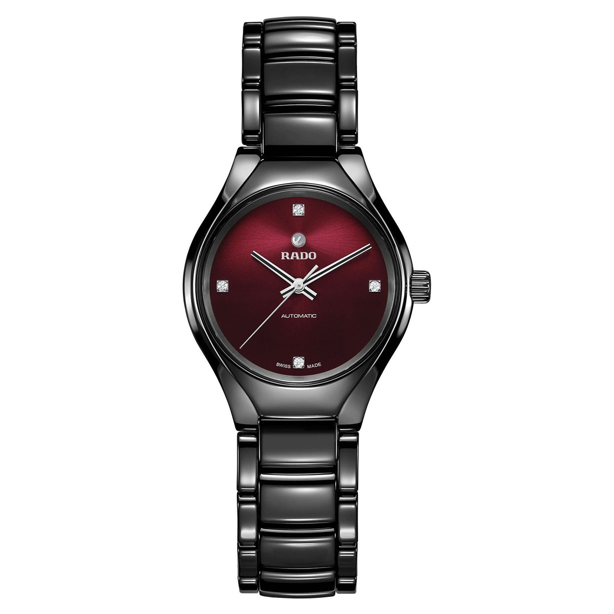Rado True Red Dial Women 30mm