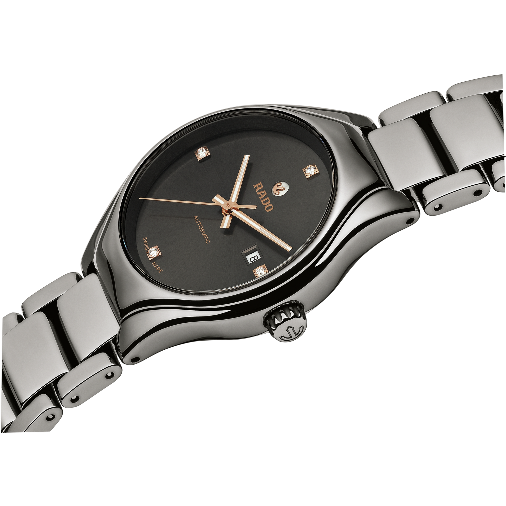 Rado True Grey Dial Women 30mm