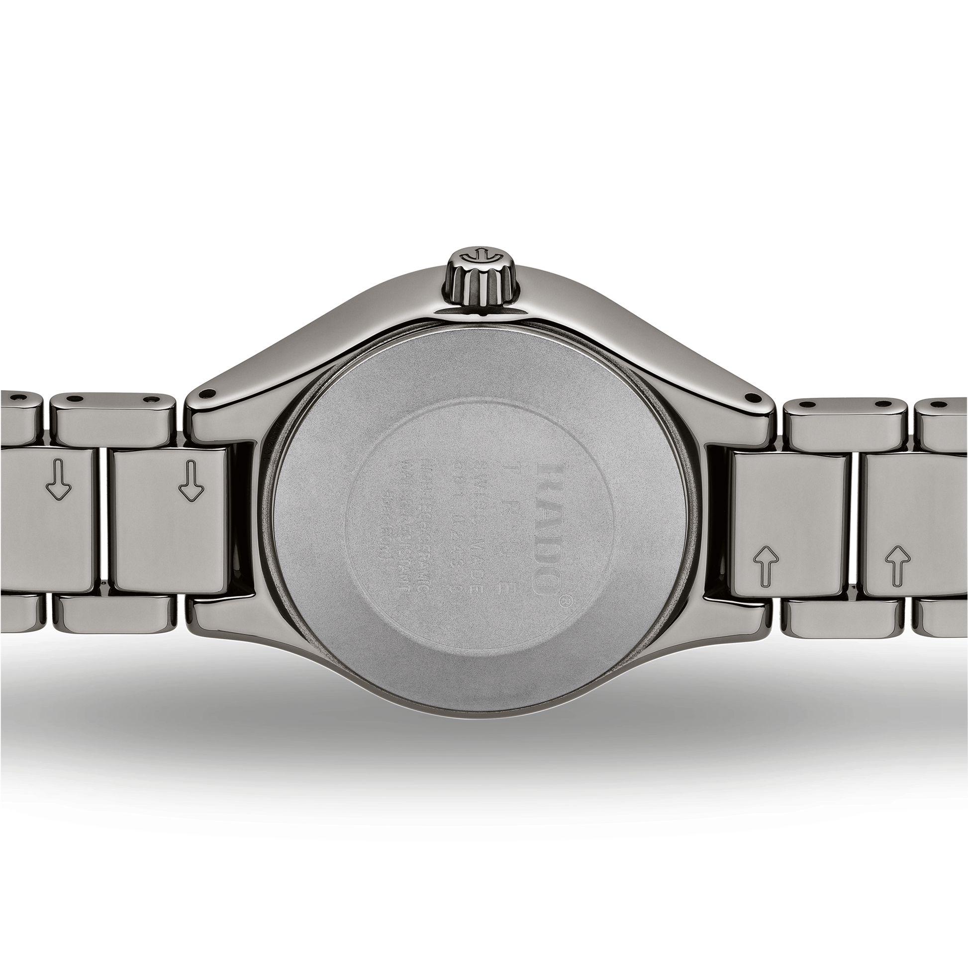 Rado True Grey Dial Women 30mm