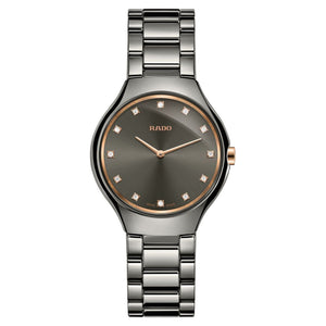 Rado True Grey Dial Women 30mm