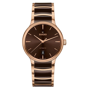 Rado Centrix Brown Dial Unisex 39.5mm