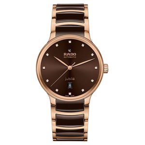 Rado Centrix Brown Dial Unisex 39.5mm