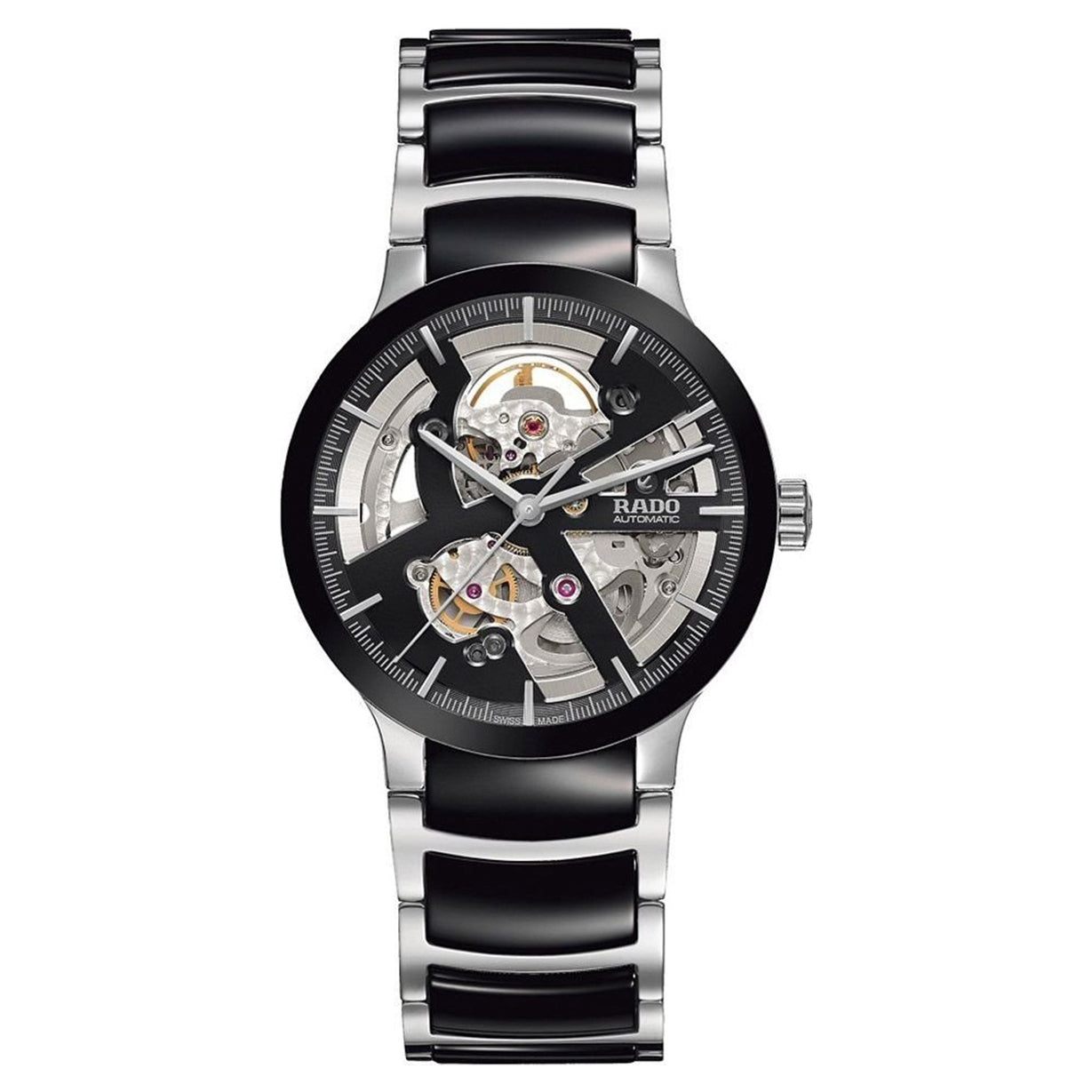 Rado Centrix Black Dial Unisex 38mm