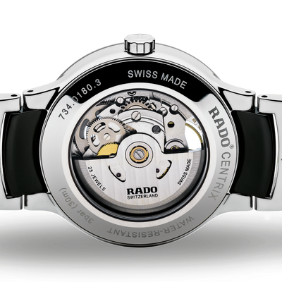 Rado Centrix Black Dial Unisex 38mm