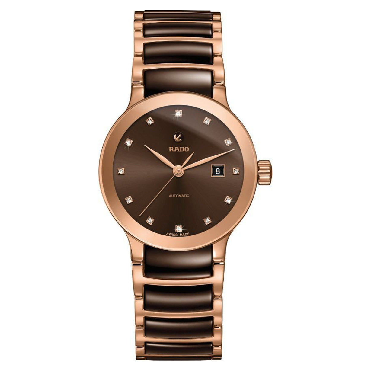 Rado Centrix Brown Dial Women 28mm