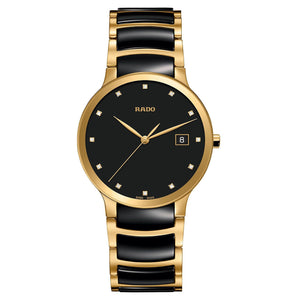 Rado Centrix Black Dial Unisex 38mm