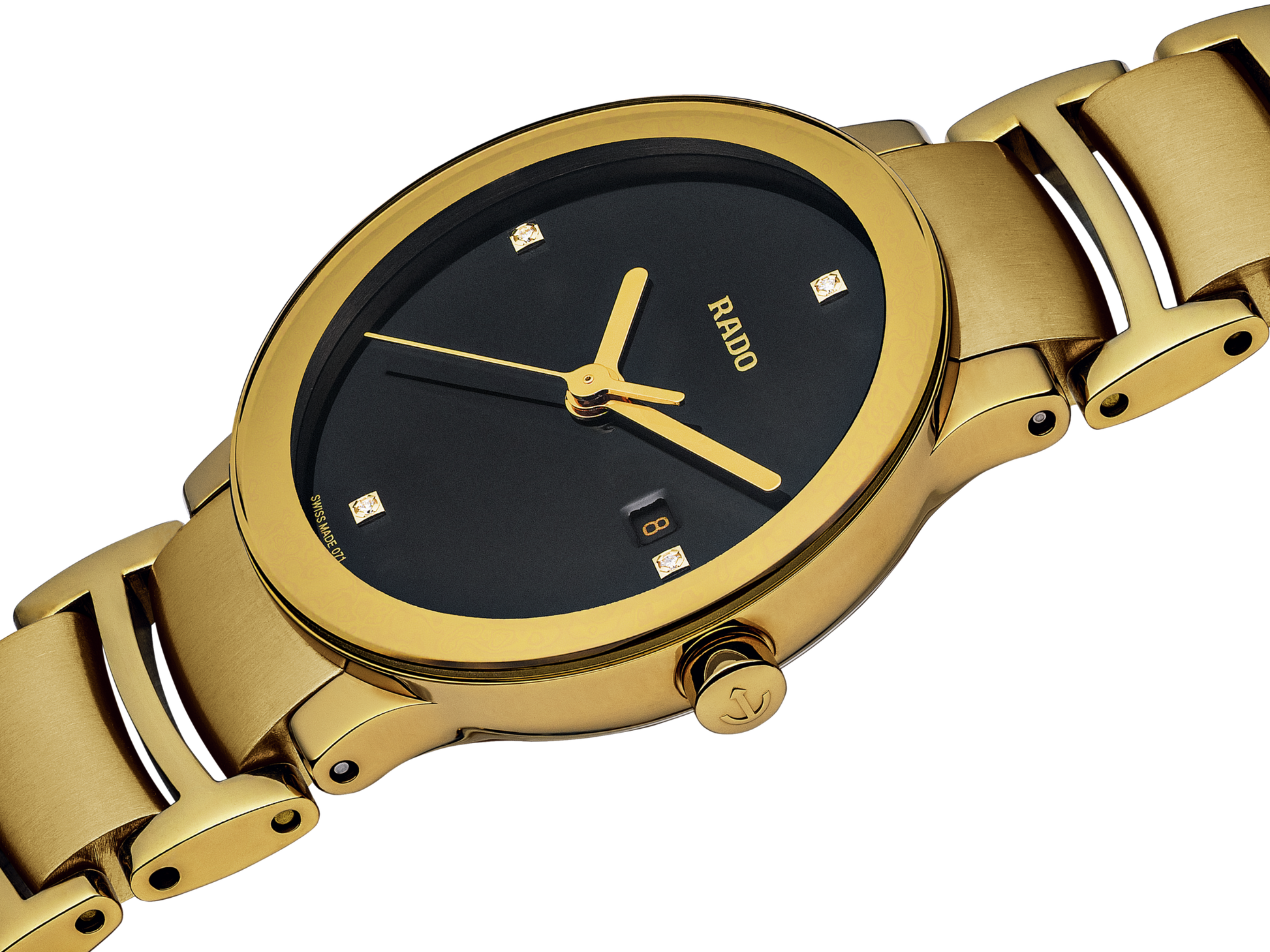 Rado Centrix Black Dial Women 28mm