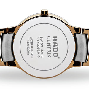 Rado Centrix White Dial Unisex 38mm