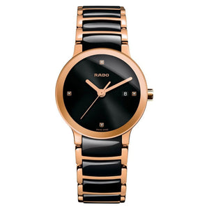 Rado Centrix Black Dial Women 28mm