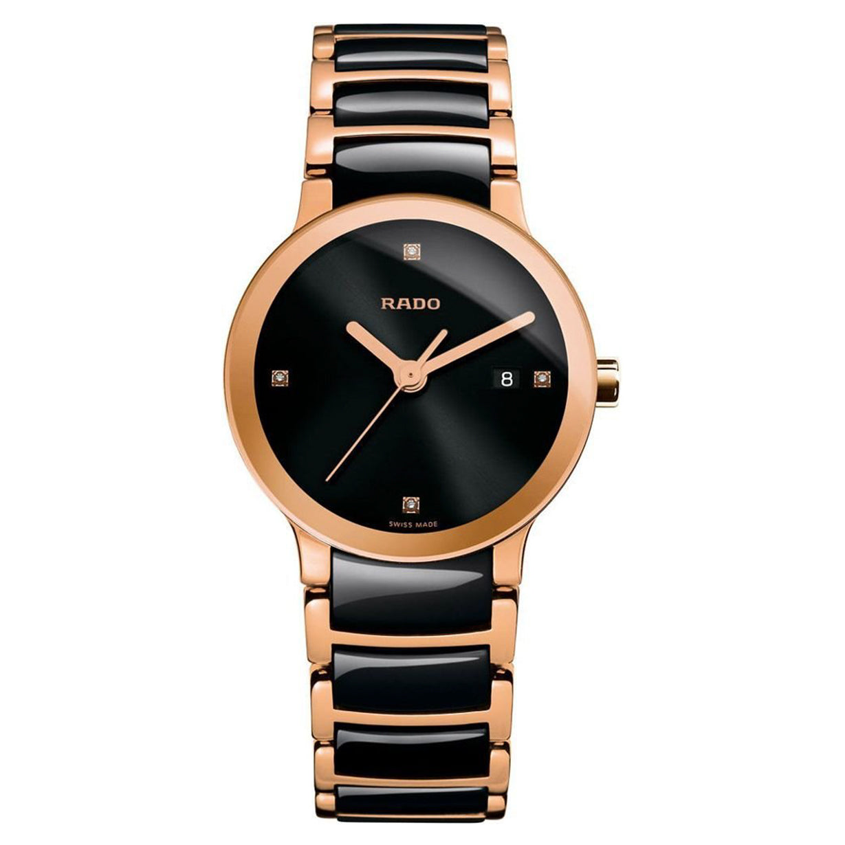 Rado Centrix Black Dial Women 28mm