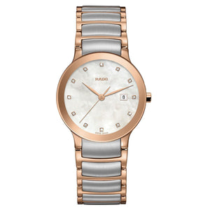 Rado Centrix White Mother-Of-Pearl Dial Women 28mm