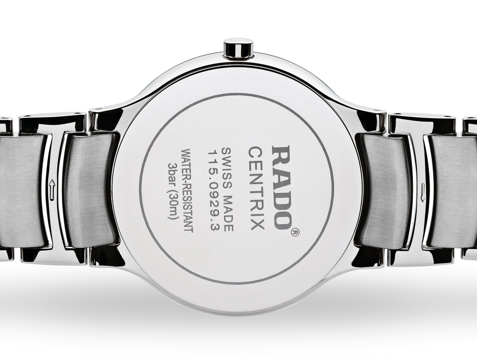 Rado Centrix Black Dial Women 38mm