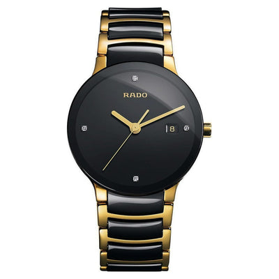 Rado Centrix Black Dial Unisex 38mm