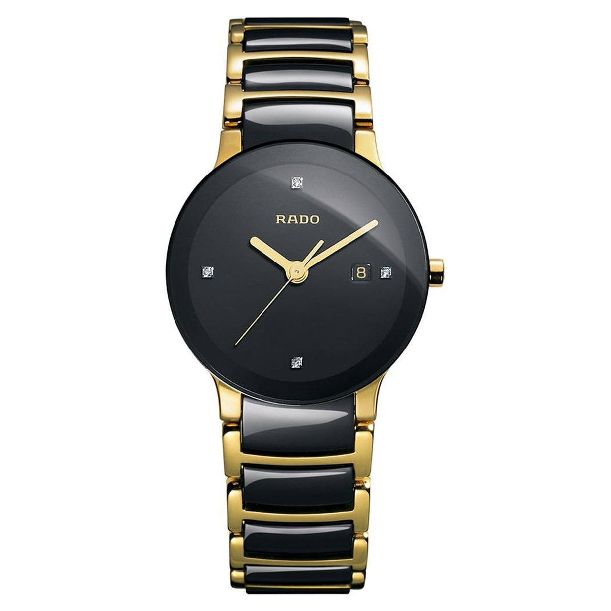 Rado Centrix Black Dial Women 28mm