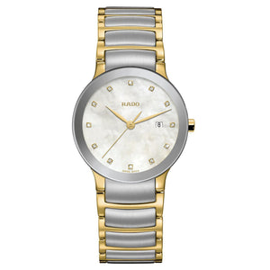 Rado Centrix White Mother-Of-Pearl Dial Women 28mm