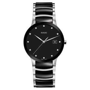 Rado Centrix Black Dial Unisex 38mm