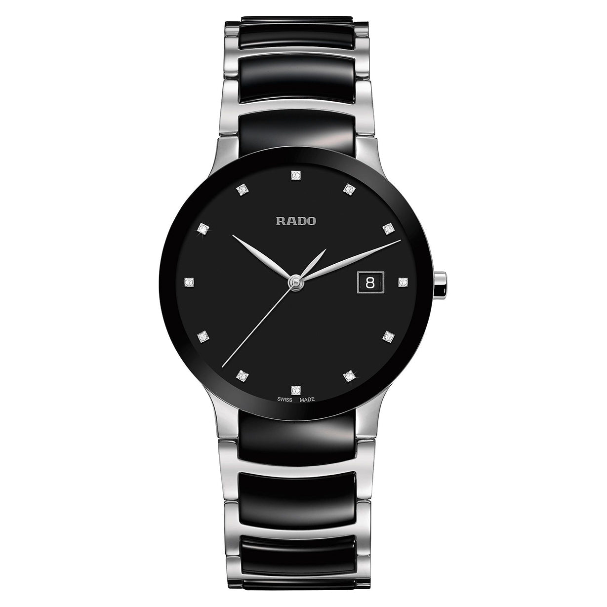 Rado Centrix Black Dial Unisex 38mm