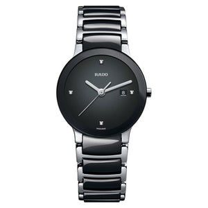Rado Centrix Black Dial Women 28mm