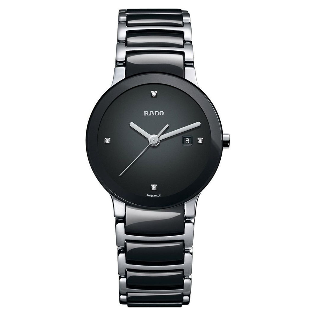 Rado Centrix Black Dial Women 28mm