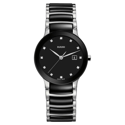 Rado Centrix Black Dial Women 28mm