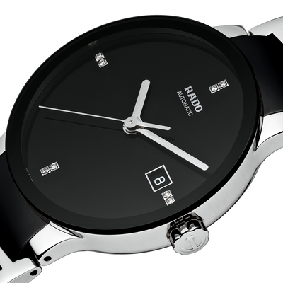Rado Centrix Black Dial Unisex 38mm