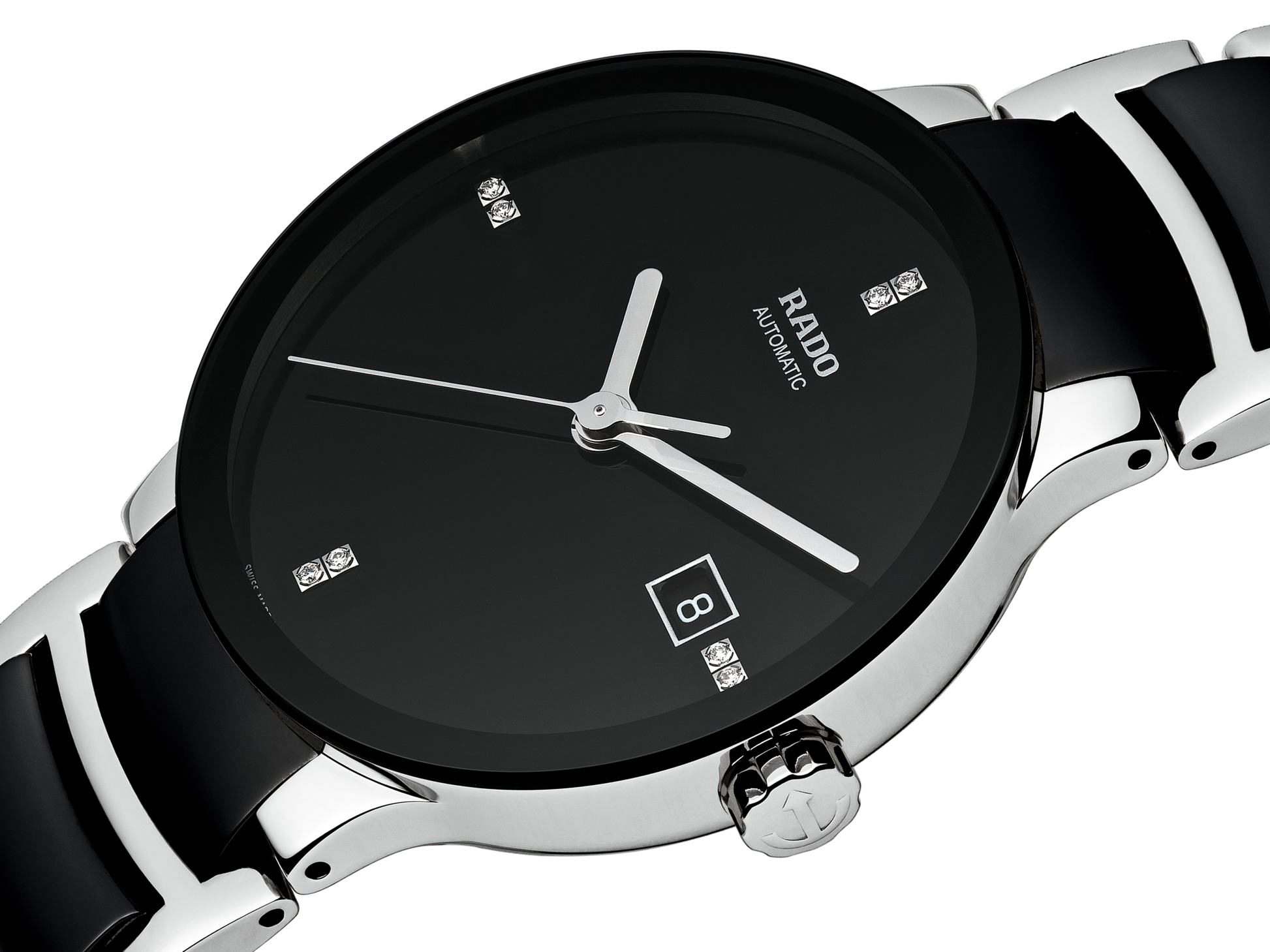 Rado Centrix Black Dial Unisex 38mm