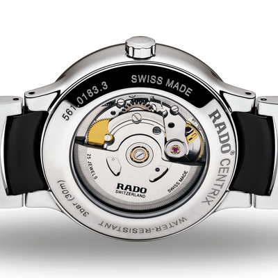 Rado Centrix Black Dial Unisex 38mm