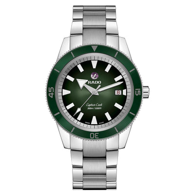 Rado Captain Cook Green Dial Men 42mm