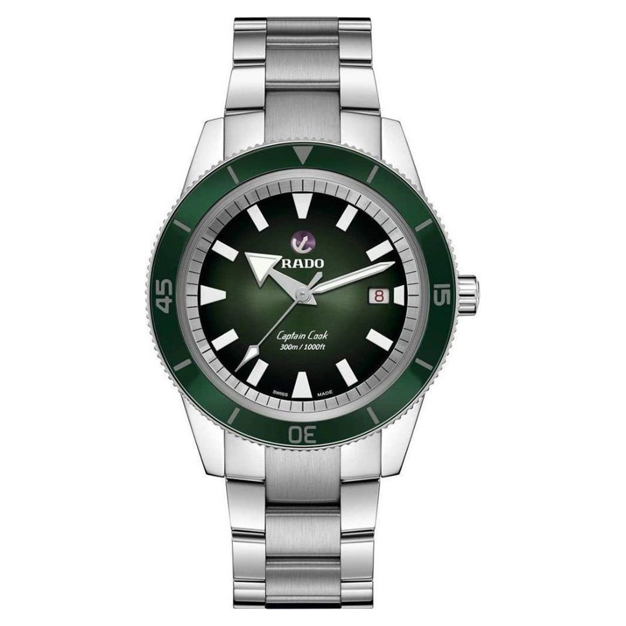 Rado Captain Cook Green Dial Men 42mm