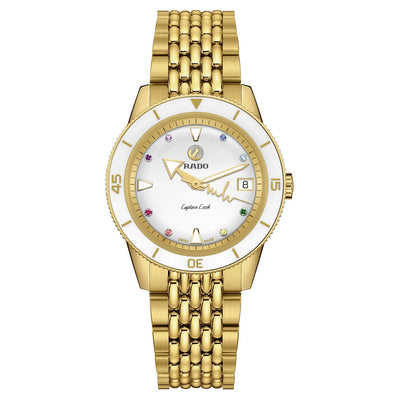 Rado Captain Cook White Dial Women 37mm