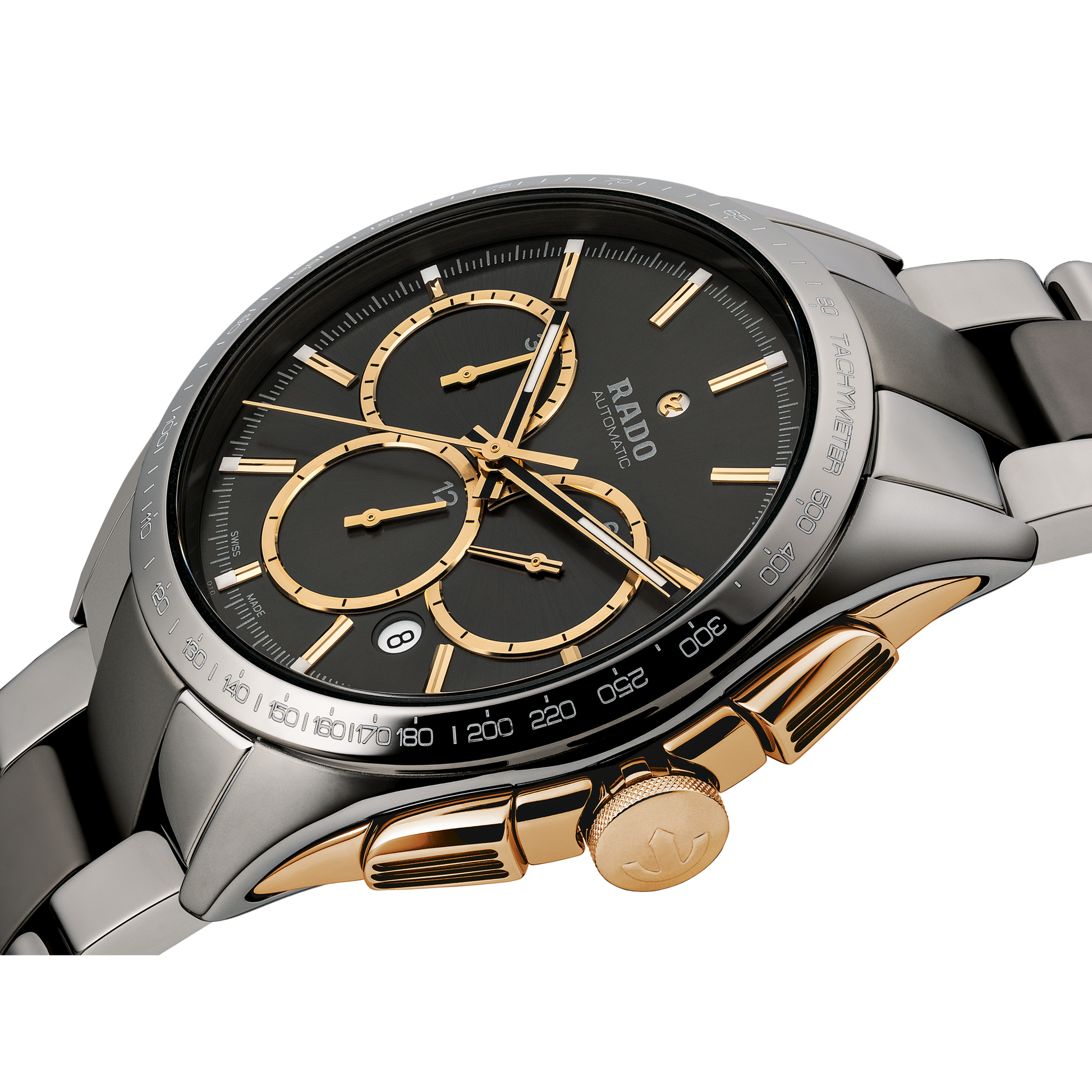 Rado Hyperchrome Grey Dial Men 45mm