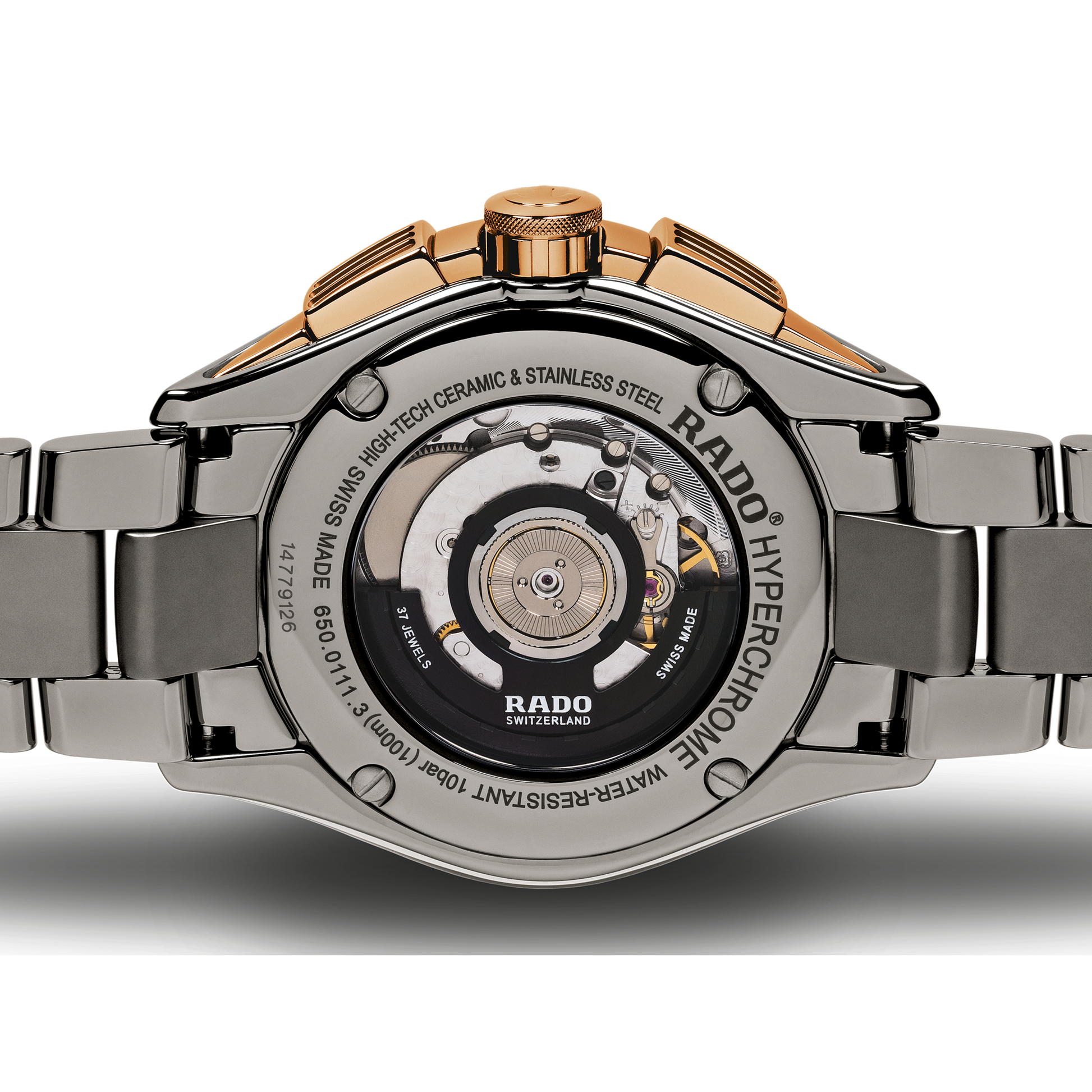 Rado Hyperchrome Grey Dial Men 45mm