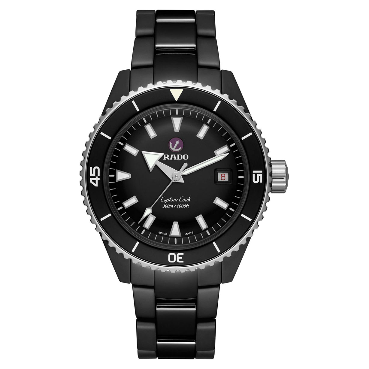 Rado Captain Cook Black Dial Men 43mm