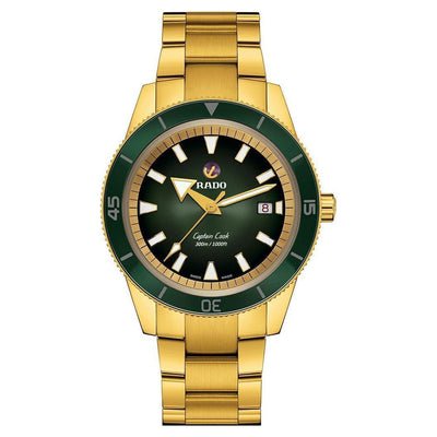 Rado Captain Cook Green Dial Men 42mm