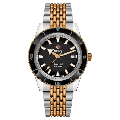 Rado Captain Cook Black Dial Men 42mm