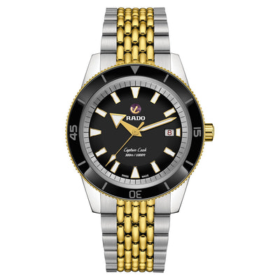 Rado Captain Cook Black Dial Men 42mm