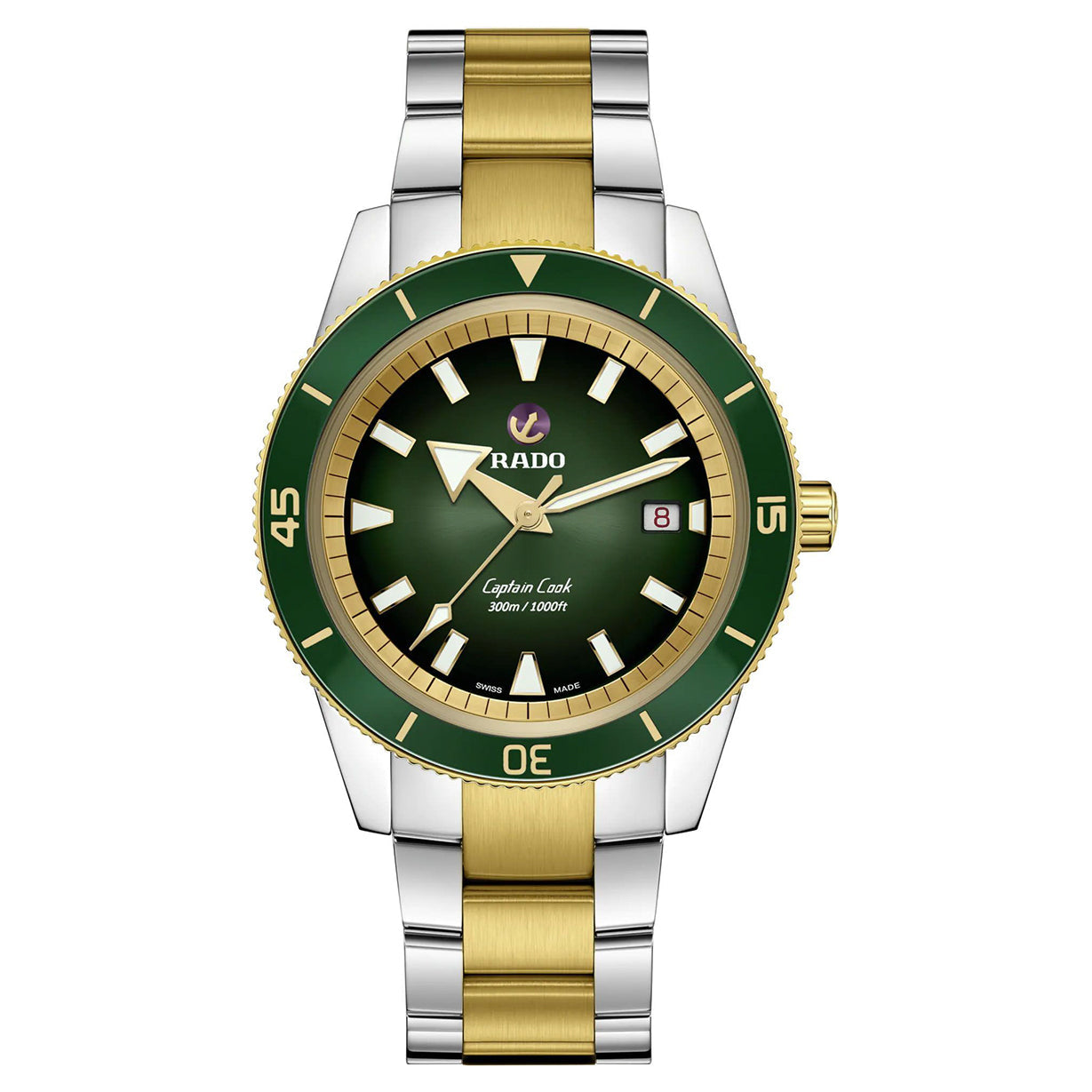 Rado Captain Cook Green Dial Men 42mm