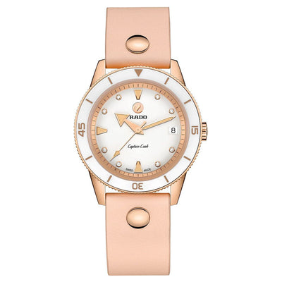 Rado Captain Cook White Dial Women 37mm