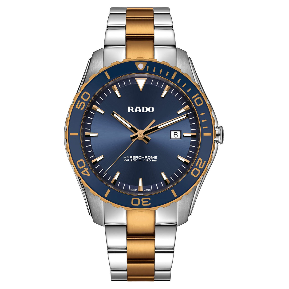 Rado Hyperchrome Blue Dial Men 44mm