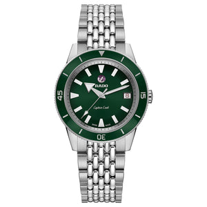 Rado Captain Cook Green Dial Unisex 37mm