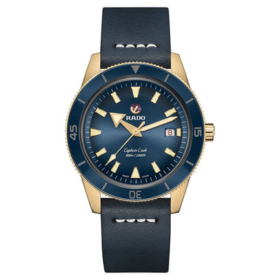 Rado Captain Cook Blue Dial Men 42mm