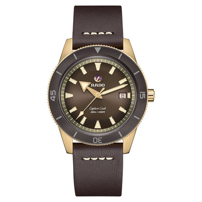 Rado Captain Cook Brown Dial Men 42mm