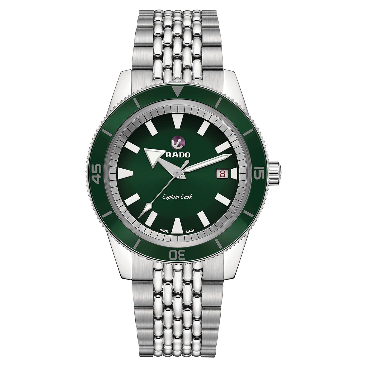 Rado Captain Cook Green Dial Men 42mm
