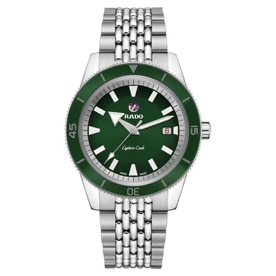 Rado Captain Cook Green Dial Men 42mm
