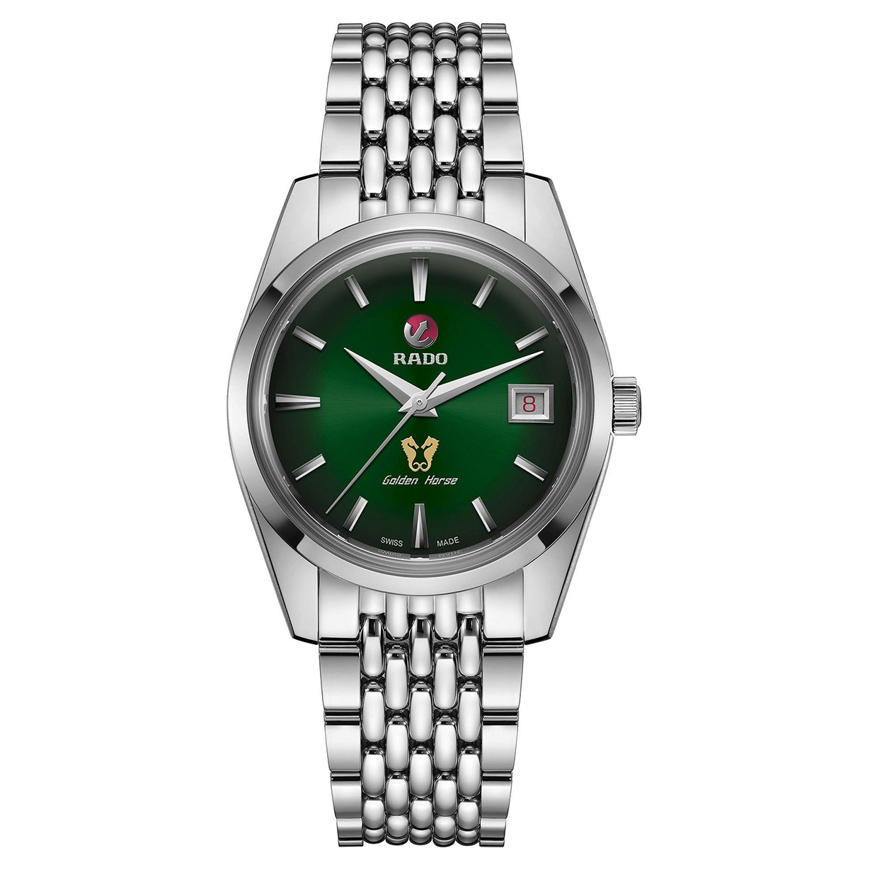 Rado Hyperchrome Green Dial Unisex 37mm