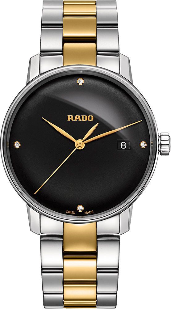 Rado Coupole Black Dial Men 38mm