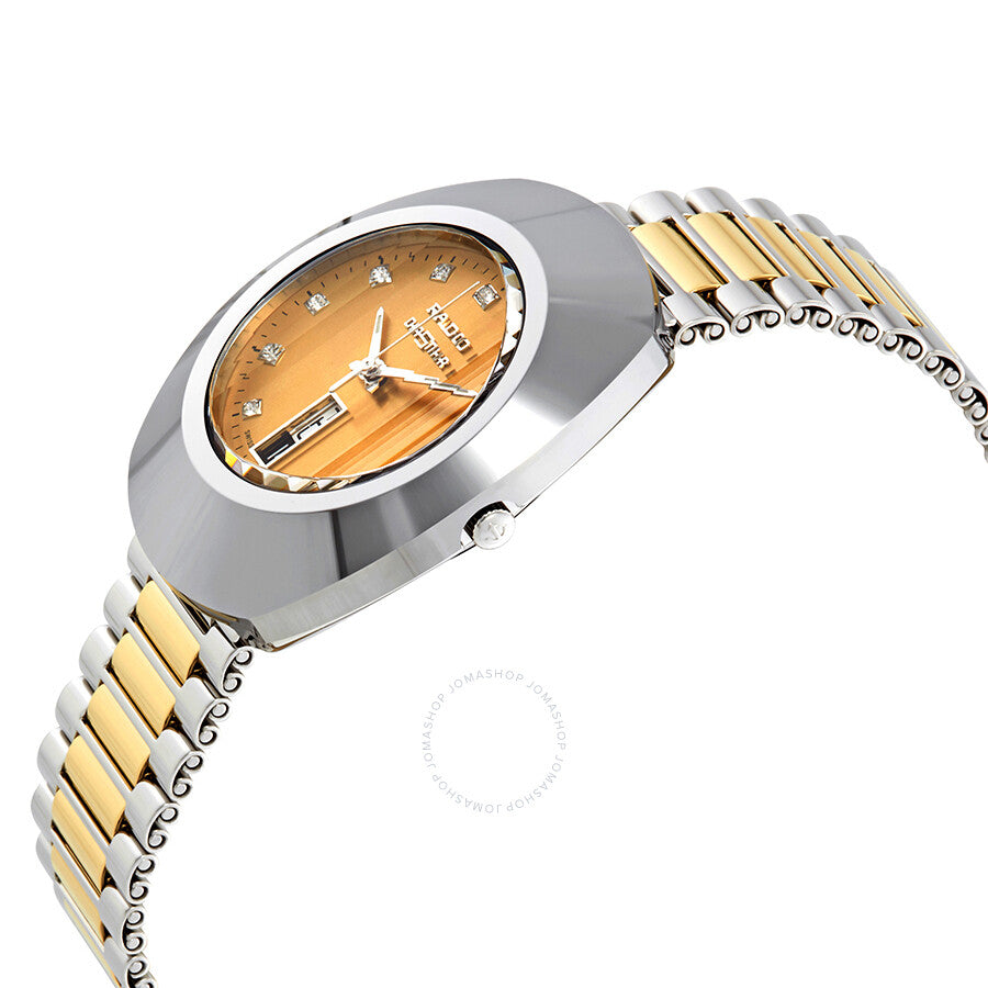 Rado Diastar Original Champagne Dial Men 35.1mm