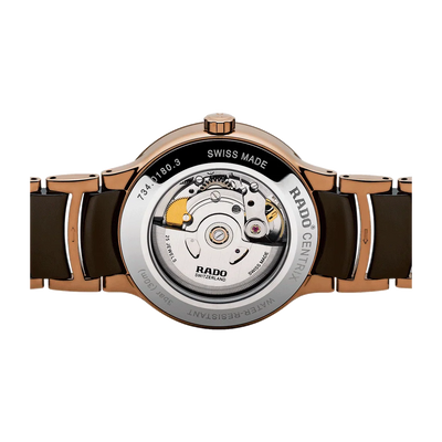 Rado Centrix Brown Dial Unisex 38mm