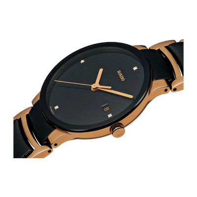 Rado Centrix Black Dial Unisex 38mm